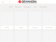 Tablet Screenshot of dewandra.com